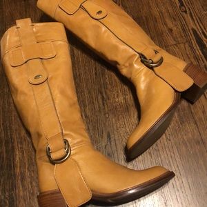 Designer Chloé Riding Boots -7.5 like new!